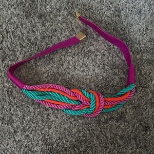 Colorful Knotted belt